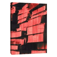 Слики, нова книга - црвена, 16х20, украсна платно wallидна уметност