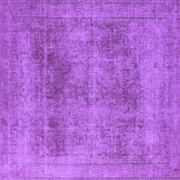 Ахгли Компанија Затворен Правоаголник Ориентални Виолетови Индустриски Области Килими, 5'7'