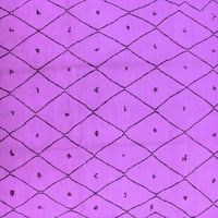 Ахгли Компанија Внатрешен Правоаголник Цврсти Виолетови Модерни Килими, 5'8'