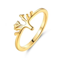 Peermont 18k злато позлатено лос прстен