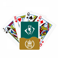 Скорпија Природен Инсект Добар Кралски Флеш Покер Игра Со Карти