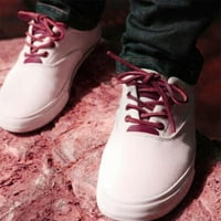 1Pair Rawhide кожа чевли со уникатен чевли за чевли за чевли тенки V4G J4I8