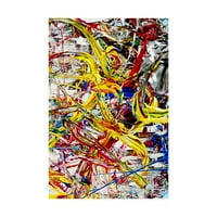 Трговска марка ликовна уметност „Апстрактни распрскувачи joyjoy 18“ платно уметност од Марк Ловеј