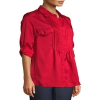 Концепти на плетена ткаени блуза